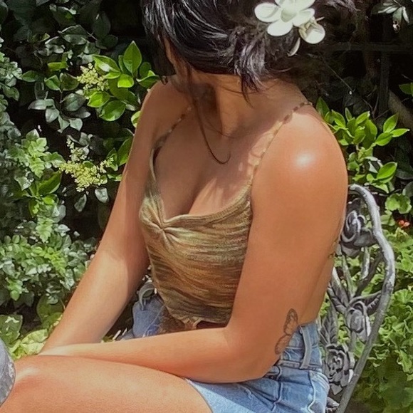 Princess Polly Tops - Knitted Backless Crop Top